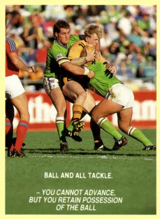 1990 MMI Insurance Rugby League Series - 14 Garry Jack Balmain Tigers