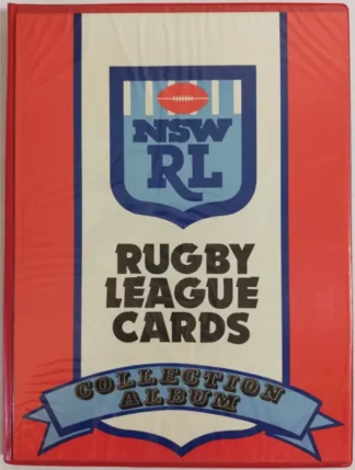 1991 Stimorol NSW Rugby League Album With Full Base Set - 210 Common Cards