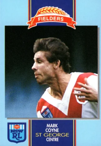 1993 Fielders Bread NSWRL Cards - 031 Mark Coyne St George Dragons