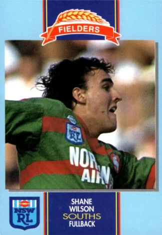 1993 Fielders Bread NSWRL Cards - 054 Shane Wilson South Sydney Rabbitohs