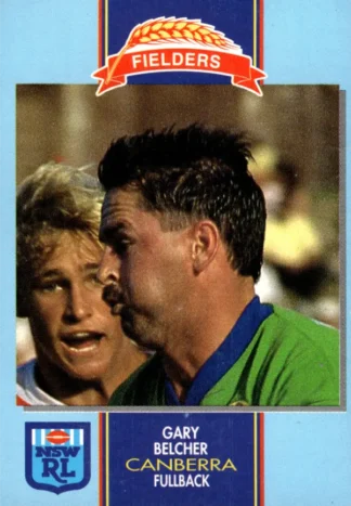 1993 Fielders Bread NSWRL Cards - 119 Garry Belcher Canberra Raiders
