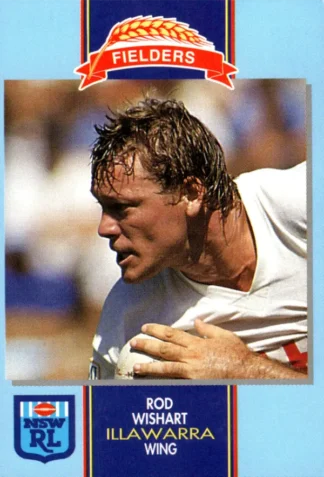 1993 Fielders Bread NSWRL Cards - 130 Rod Wishart Illawarra Steelers