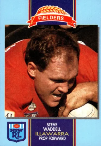 1993 Fielders Bread NSWRL Cards - 133 Steve Waddell Illawarra Steelers
