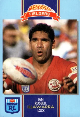 1993 Fielders Bread NSWRL Cards - 135 Ian Russell Illawarra Steelers