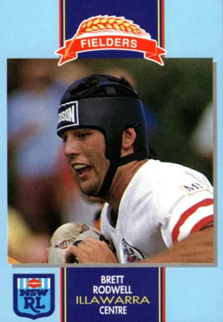1993 Fielders Bread NSWRL Cards - 139 Brett Rodwell Illawarra Steelers