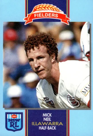 1993 Fielders Bread NSWRL Cards - 143 Michael Neil Illawarra Steelers