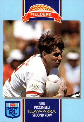 1993 Fielders Bread NSWRL Cards - 144 Neil Piccinelli Illawarra Steelers