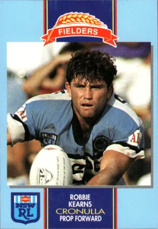 1993 Fielders Bread NSWRL Cards - 148 Robbie Kearns Cronulla Sharks