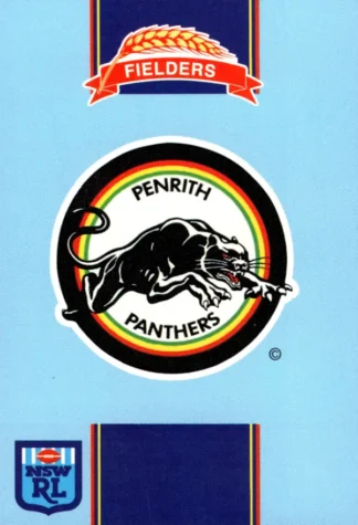 1993 Fielders Bread NSWRL Cards - 161 Penrith Panthers Logo