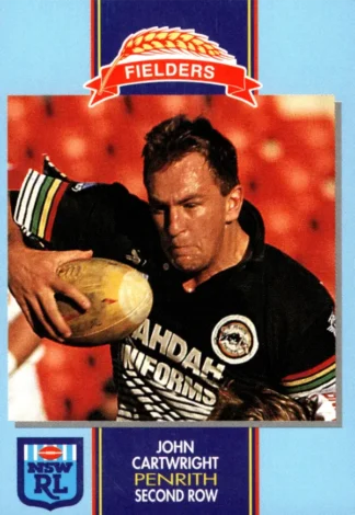 1993 Fielders Bread NSWRL Cards - 164 John Cartwright Penrith Panthers