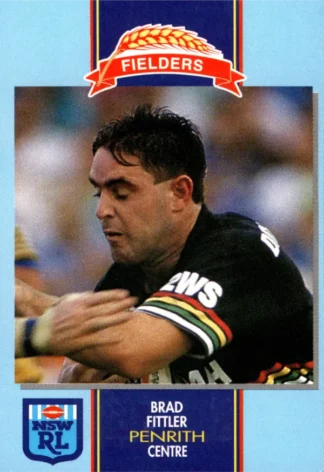 1993 Fielders Bread NSWRL Cards - 165 Brad Fittler Penrith Panthers