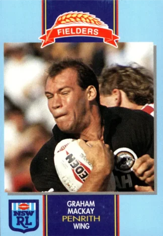 1993 Fielders Bread NSWRL Cards - 168 Graham MacKay Penrith Panthers
