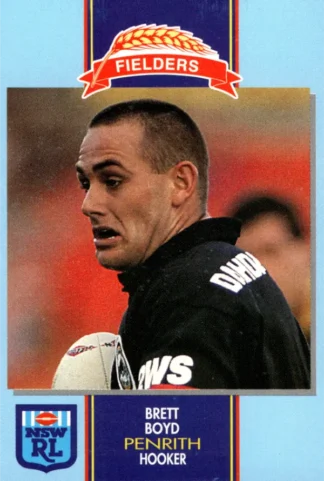 1993 Fielders Bread NSWRL Cards - 170 Brett Boyd Penrith Panthers