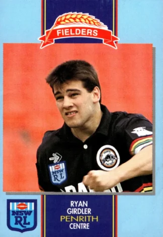 1993 Fielders Bread NSWRL Cards - 171 Ryan Girdler Penrith Panthers