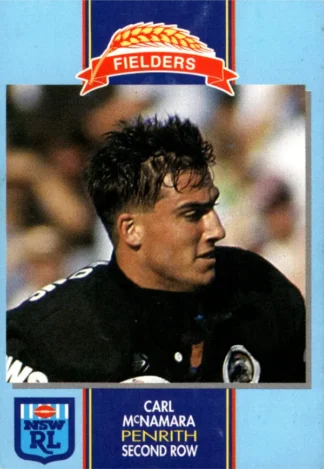 1993 Fielders Bread NSWRL Cards - 172 Carl McNamara Penrith Panthers