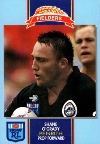 1993 Fielders Bread NSWRL Cards - 175 Shane O'Grady Penrith Panthers