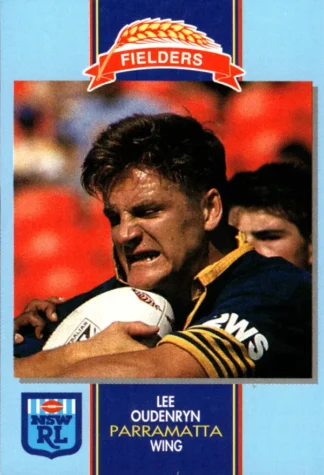 1993 Fielders Bread NSWRL Cards - 211 Lee Oudenryn Parramatta Eels