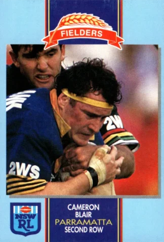 1993 Fielders Bread NSWRL Cards - 224 Cameron Blair Parramatta Eels