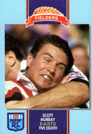 1993 Fielders Bread NSWRL Cards - 235 Scott Murray Eastern Suburbs Roosters