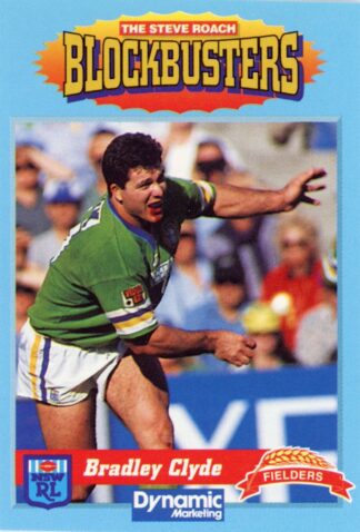 1994 Steve Roach Blockbusters - Card 03 Bradley Clyde Canberra Raiders