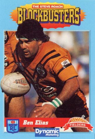 1994 Steve Roach Blockbusters - Card 05 Ben Elias Balmain Tigers