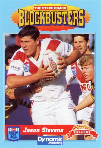 1994 Steve Roach Blockbusters - Card 27 Jason Stevens St George Dragons