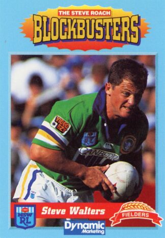 1994 Steve Roach Blockbusters - Card 29 Steve Walters Canberra Raiders
