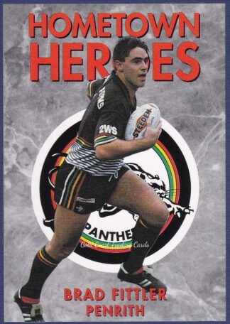 1994 Dynamic Series 1 Hometown Heroes - 04 Brad Fittler Penrith Panthers