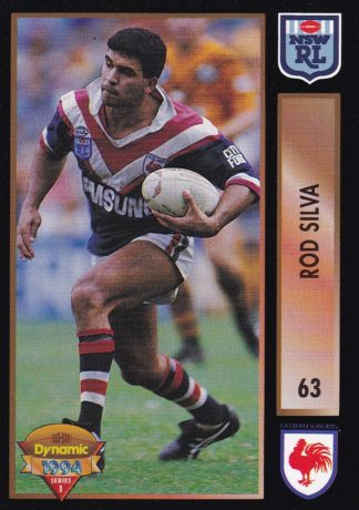 1994 Dynamic Series 1 Common Card - Base 063 Rod Silva Eastern Suburbs