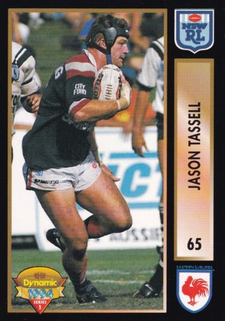 1994 Dynamic Series 1 Common Card - Base 065 Jason Tassell Eastern Suburbs