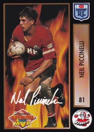 1994 Dynamic Series 1 Common Card - Base 081 Neil Piccinelli Illawarra Steelers