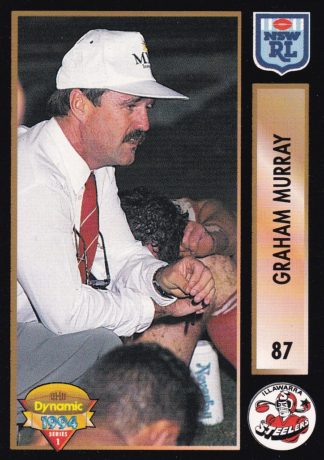 1994 Dynamic Series 1 Common Card - Base 087 Graham Murray Illawarra Steelers