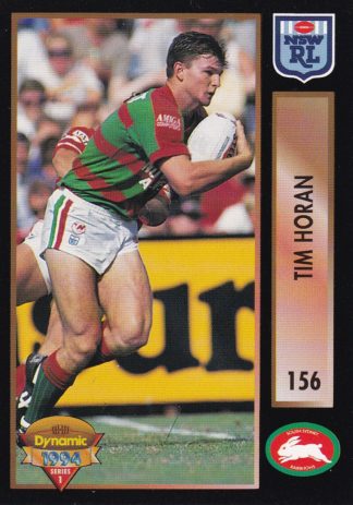 1994 Dynamic Series 1 Common Card - Base 156 Tim Horan South Sydney Rabbitohs