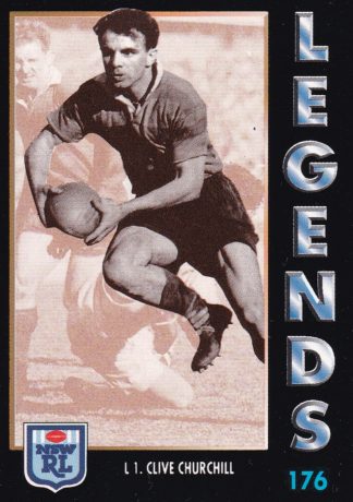 1994 Dynamic Series 1 Common Card - Base 176 Clive Churchill