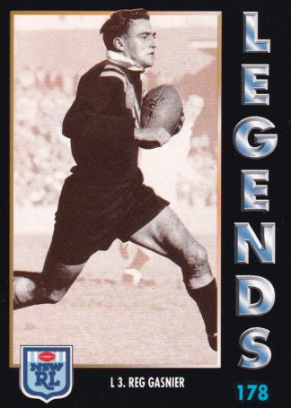 1994 Dynamic Series 1 Common Card - Base 178 Reg Gasnier