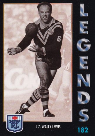 1994 Dynamic Series 1 Common Card - Base 182 Wally Lewis
