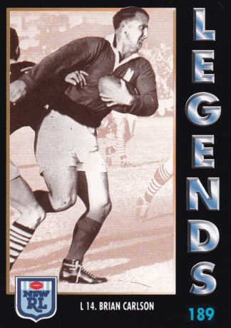 1994 Dynamic Series 1 Common Card - Base 189 Brian Carlson