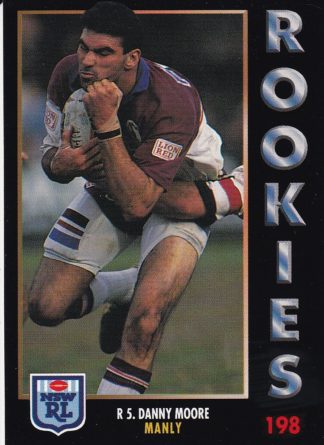 1994 Dynamic Series 1 Common Card - Base 198 Danny Moore Manly Sea Eagles