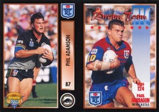 1994 Dynamic Series 2 Dual Promotional Card - Phil Adamson & Paul Harragon
