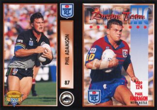 1994 Dynamic Series 2 Dual Promotional Card - Phil Adamson & Paul Harragon