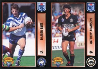 1994 Dynamic Series 2 Dual Promotional Card - Darren Britt & Matthew Adamson