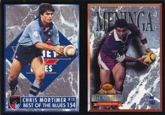 1994 Dynamic Series 2 Dual Promotional Card - Chris Mortimer & Mal Meninga