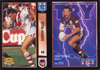 1994 Dynamic Series 2 Dual Promotional Card - Gordon Tallis & Cliff Lyons