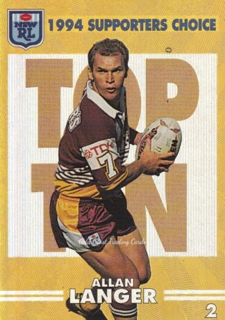 1994 Dynamic Series 2 Supporters Choice Top Ten