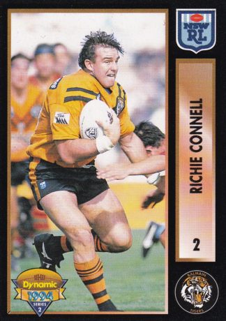 1994 Dynamic Series 2 Common Card - Base 002 Richie Connell Balmain Tigers