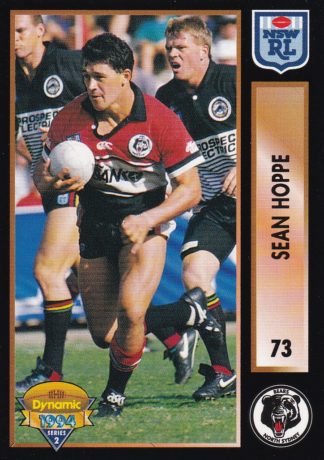 1994 Dynamic Series 2 Common Card - Base 073 Sean Hoppe North Sydney Bears
