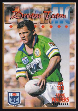 1994 Dynamic Series 2 Common Card - Base 123 Steve Walters Canberra Raiders