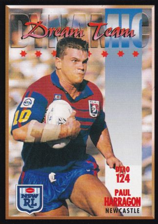 1994 Dynamic Series 2 Common Card - Base 124 Paul Harragon Newcastle Knights