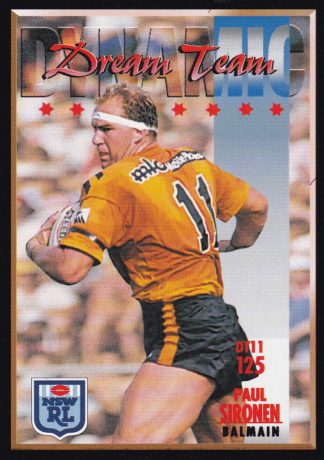 1994 Dynamic Series 2 Common Card - Base 125 Paul Sironen Balmain Tigers