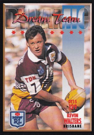 1994 Dynamic Series 2 Common Card - Base 129 Kevin Walters Brisbane Broncos